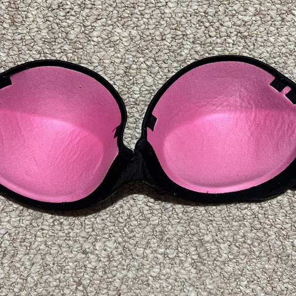 Victoria’s Secret black sequin strapless push up bra 34B - Picture 5 of 5